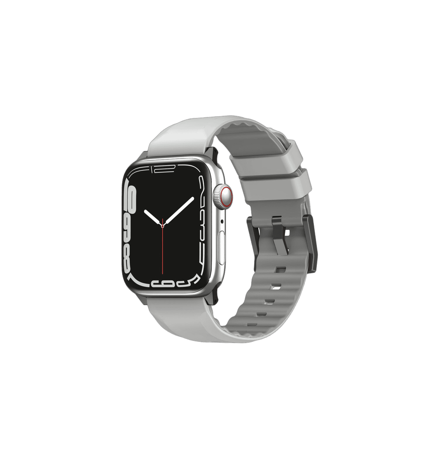 Ремешок UNIQ LINUS для Apple Watch 42 (Series 1–3)/44/45/46/49 мм, серый (Gray)